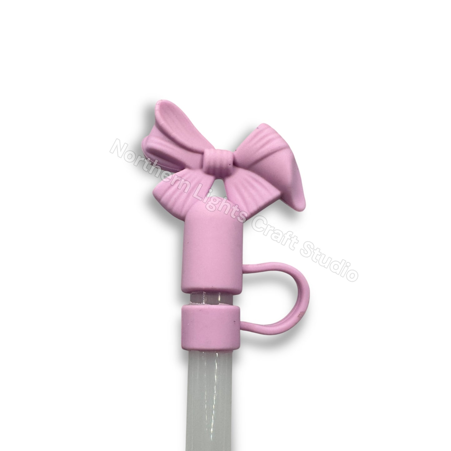 Daisy, Bow, and Animal Straw Topper - 1pc. - choose style