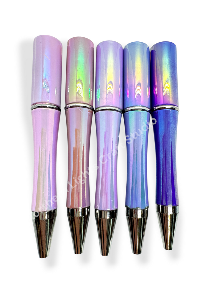 UV Coated Beadable Pens - 5pc.