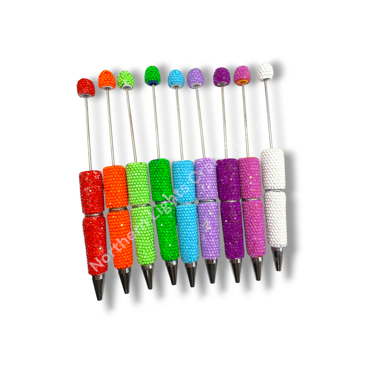 Neon Jelly Crystal Beadable Pen -1pc.