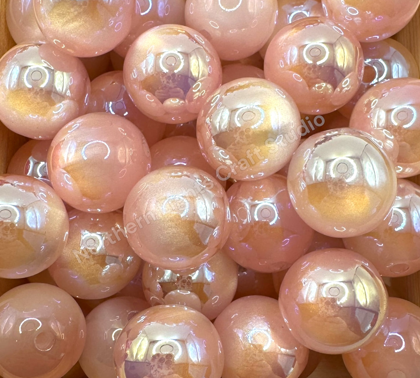 UV Cat Eye Premium 16mm Bead - 20 Pcs.