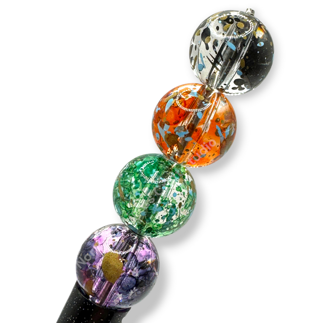 Splatter 16mm Acrylic Bead Mix - 20pcs.