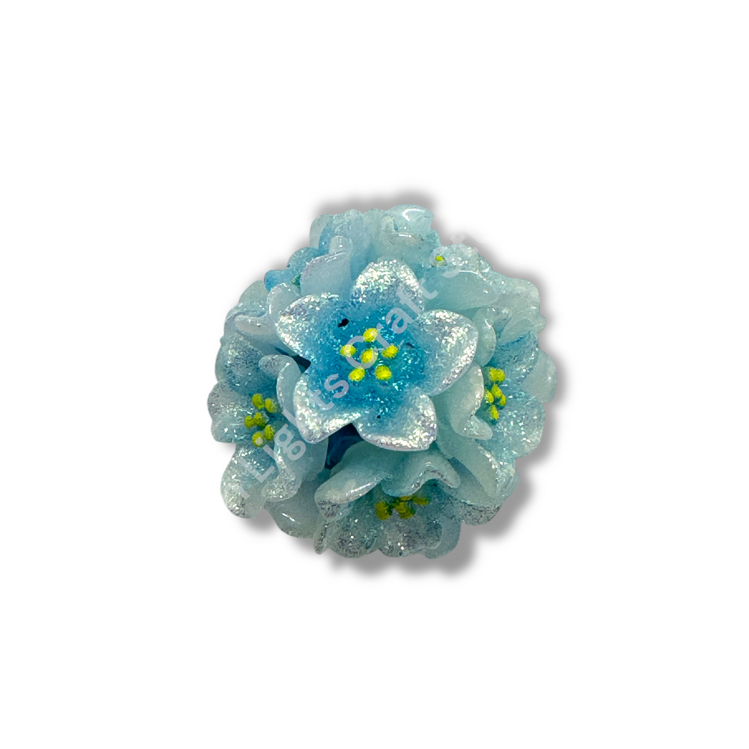 Primrose Flower Beads for Beaded Pens- 2 pc.