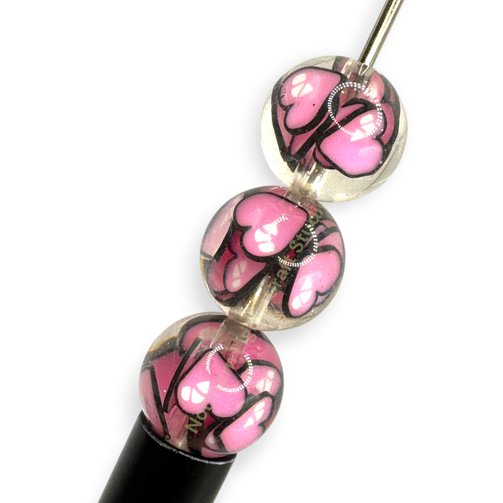 Heart Confetti Luxury 16mm Bead Mix - 20pc.