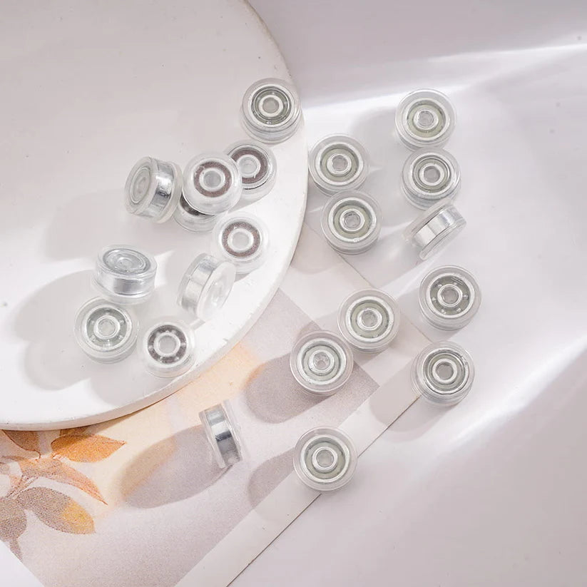 Transparent 12mm Spinner for DIY - 10pc.