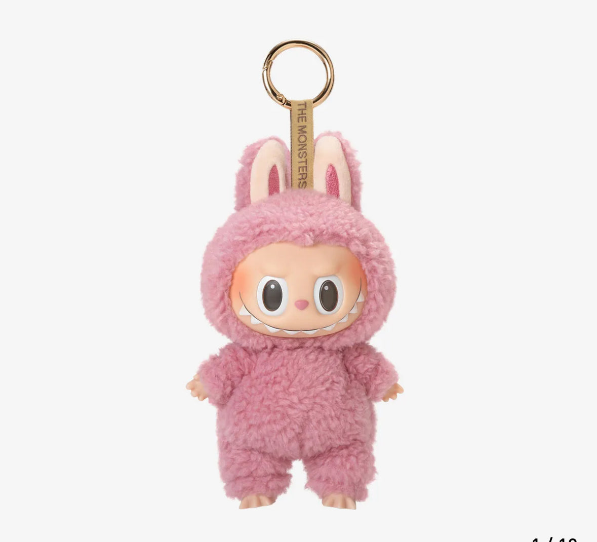 Exciting Macaron The Monsters Labubu Plush Keychain