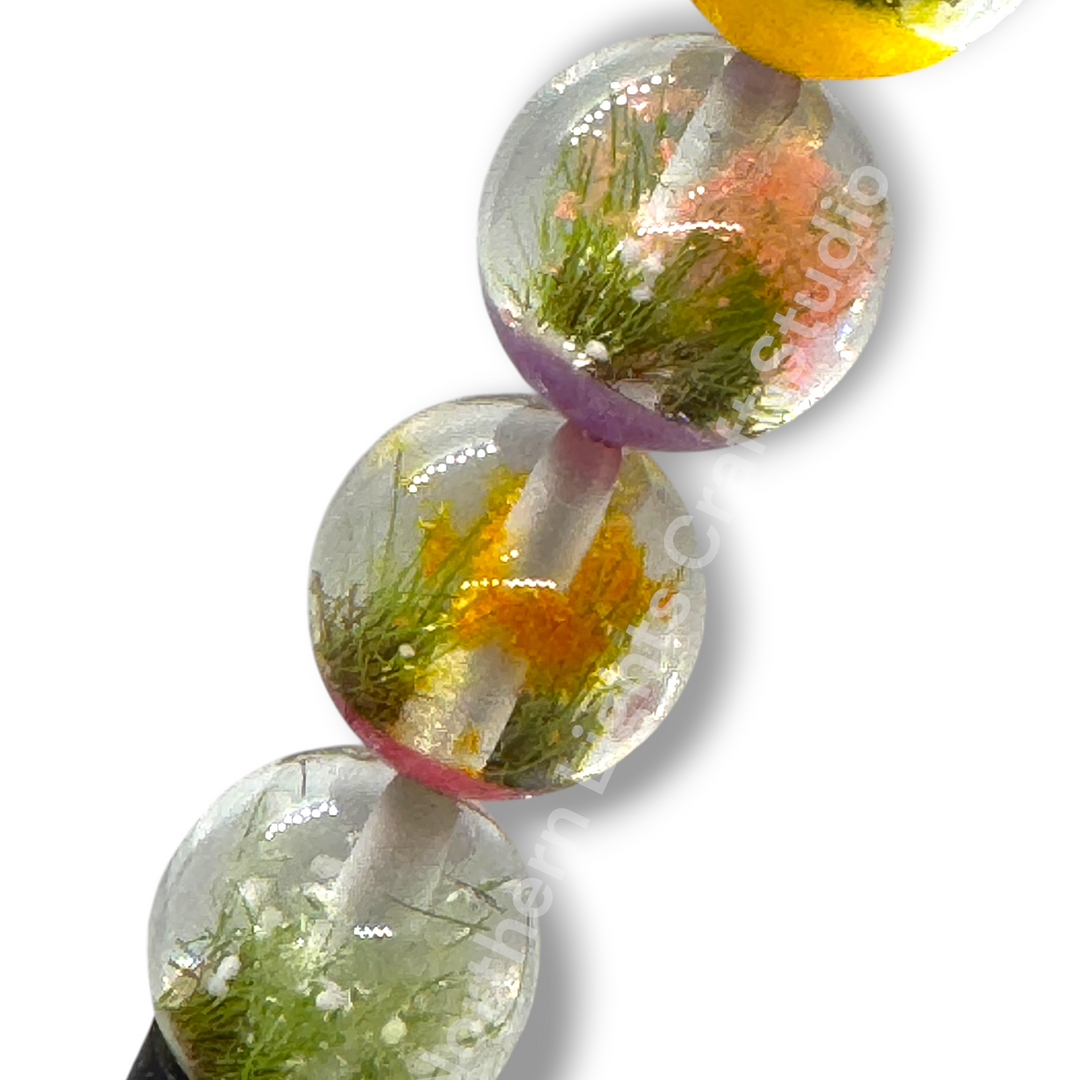 Miniature Fairy Garden Luxury Resin 16mm Beads - 20pc. Mix