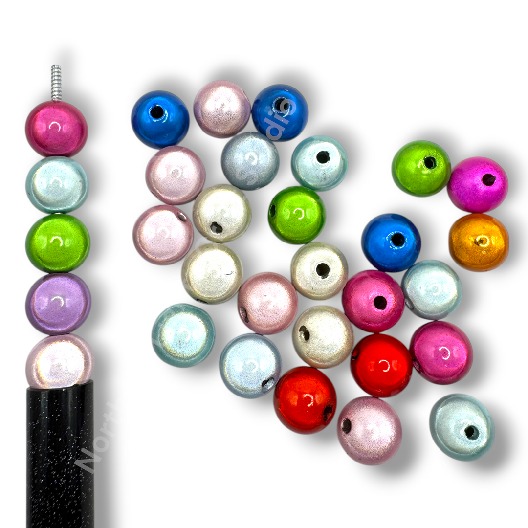 Miracle Finish 12mm Acrylic Premium Beads -25pc.