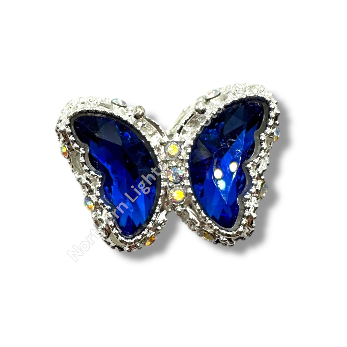 Metal Butterfly Beads 20mmx28mm