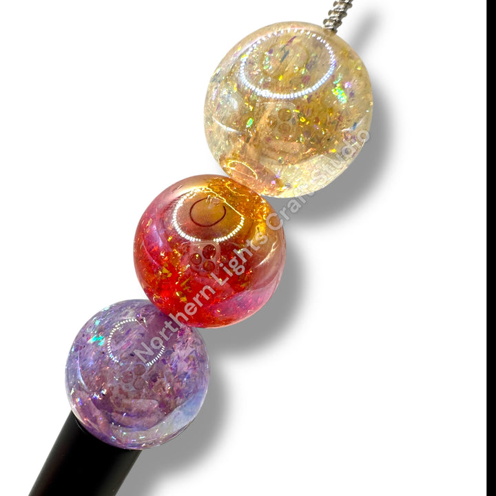 20mm Sparkle Beads - 10 pcs.