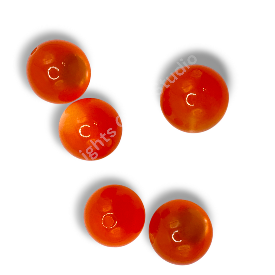 Halloween Color 20mm Resin Bead Mix - 20pc.