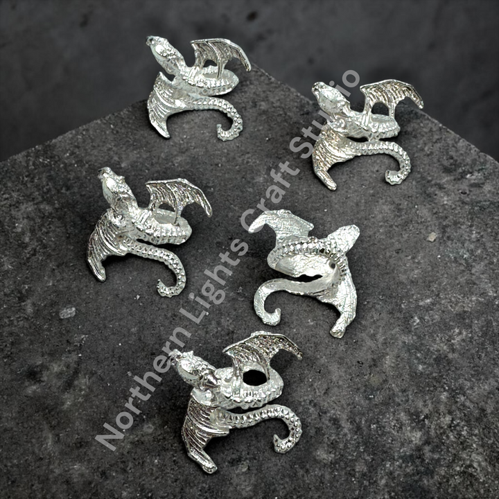 Dragon Spacer Bead -5pc. READ DESCRIPTION!