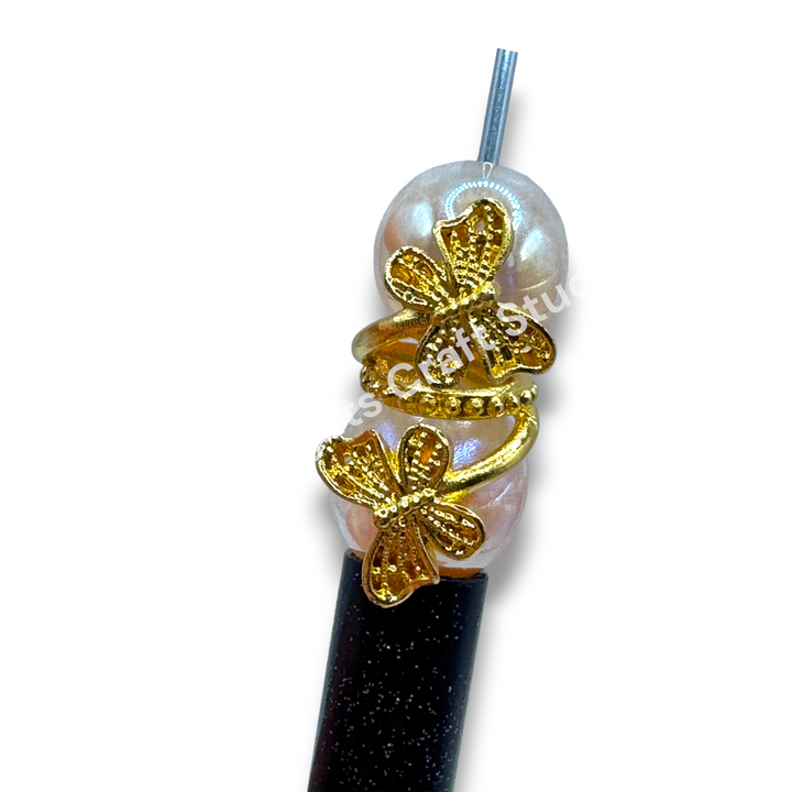 Butterfly Bead Wrap Spacers - 10pc. READ DESCRIPTION!