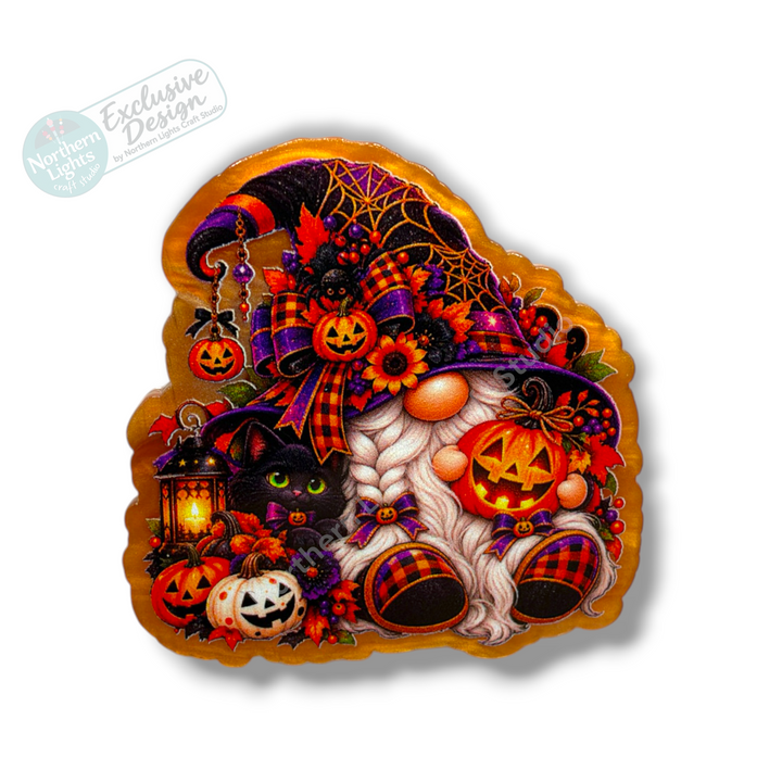 Autumn Flat Back Acrylic 2pc. - Design Exclusive!
