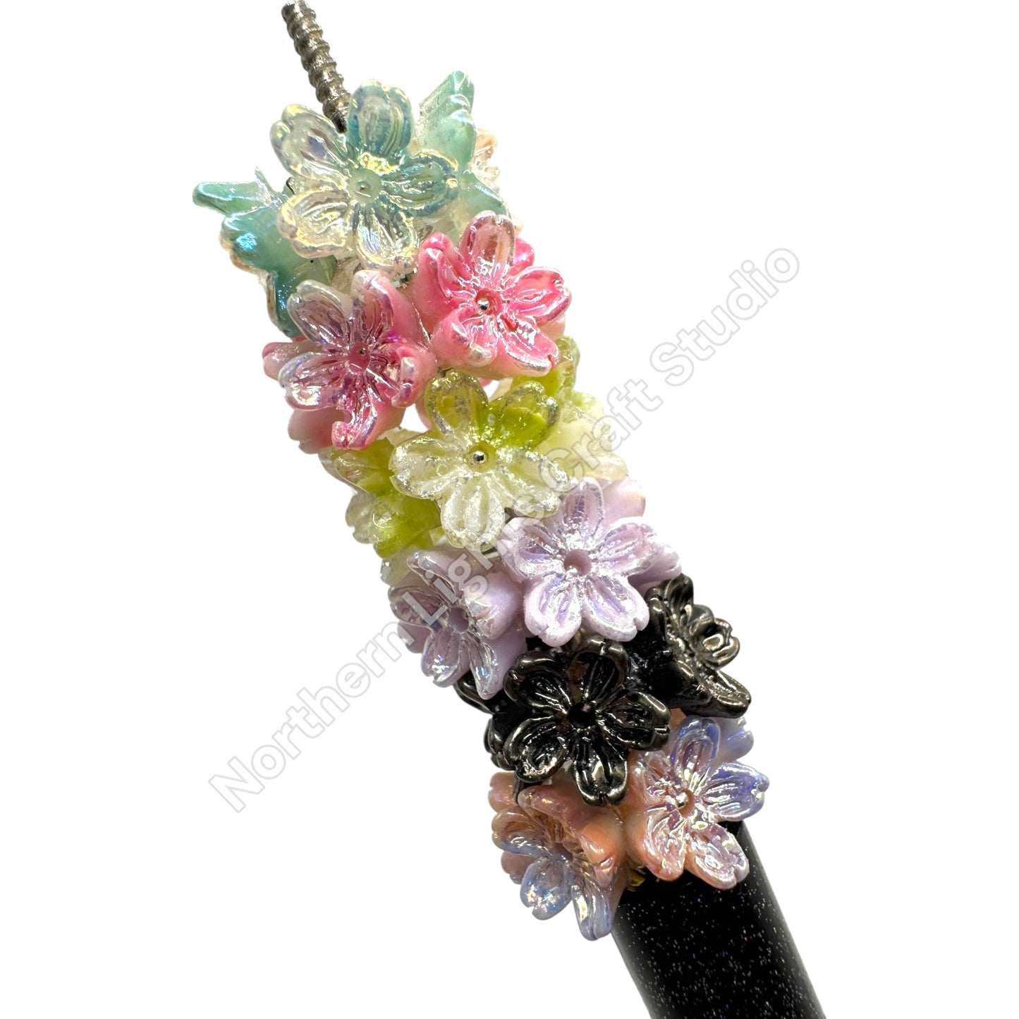 Flower Spacer Bead -12pc. mix