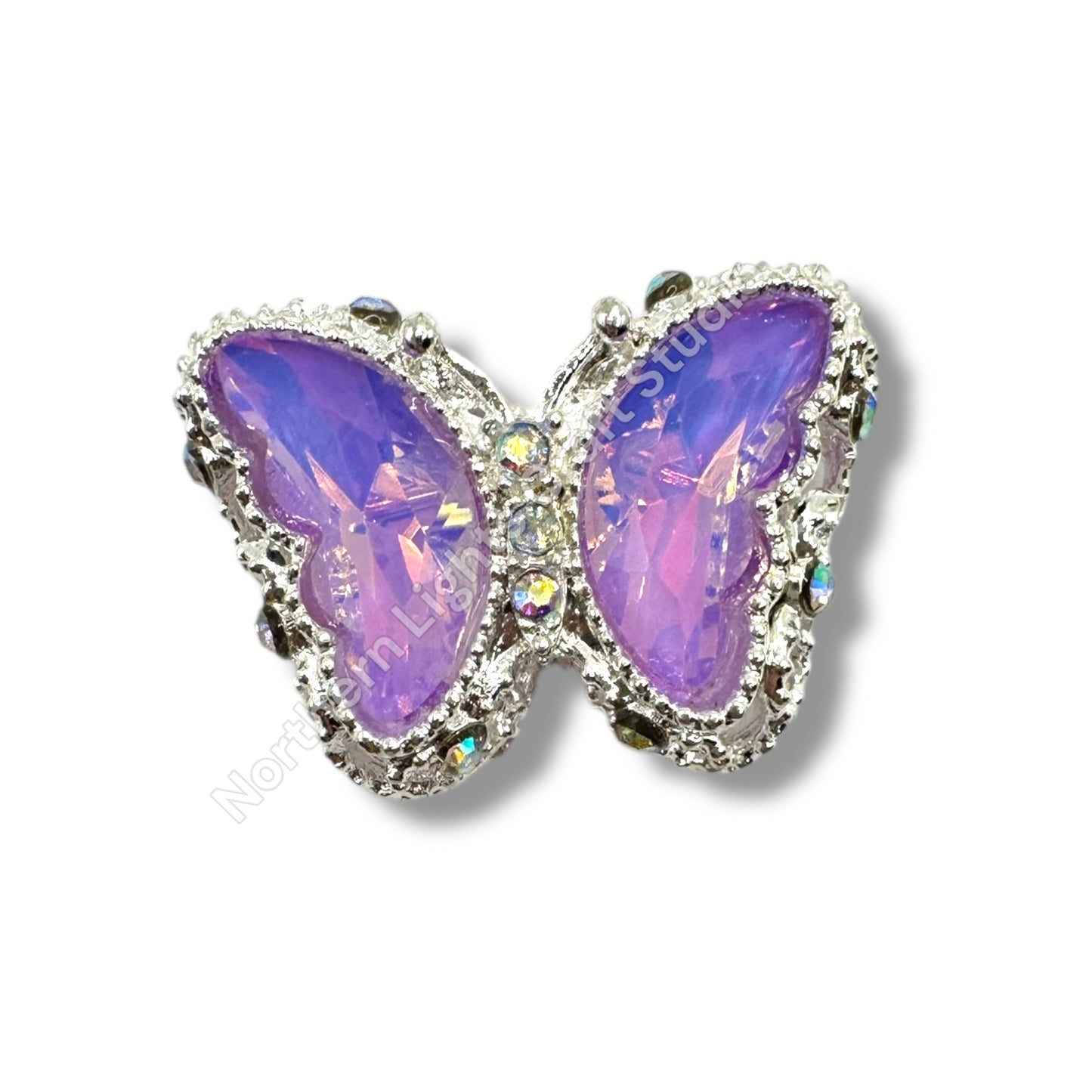 Metal Butterfly Beads 20mmx28mm