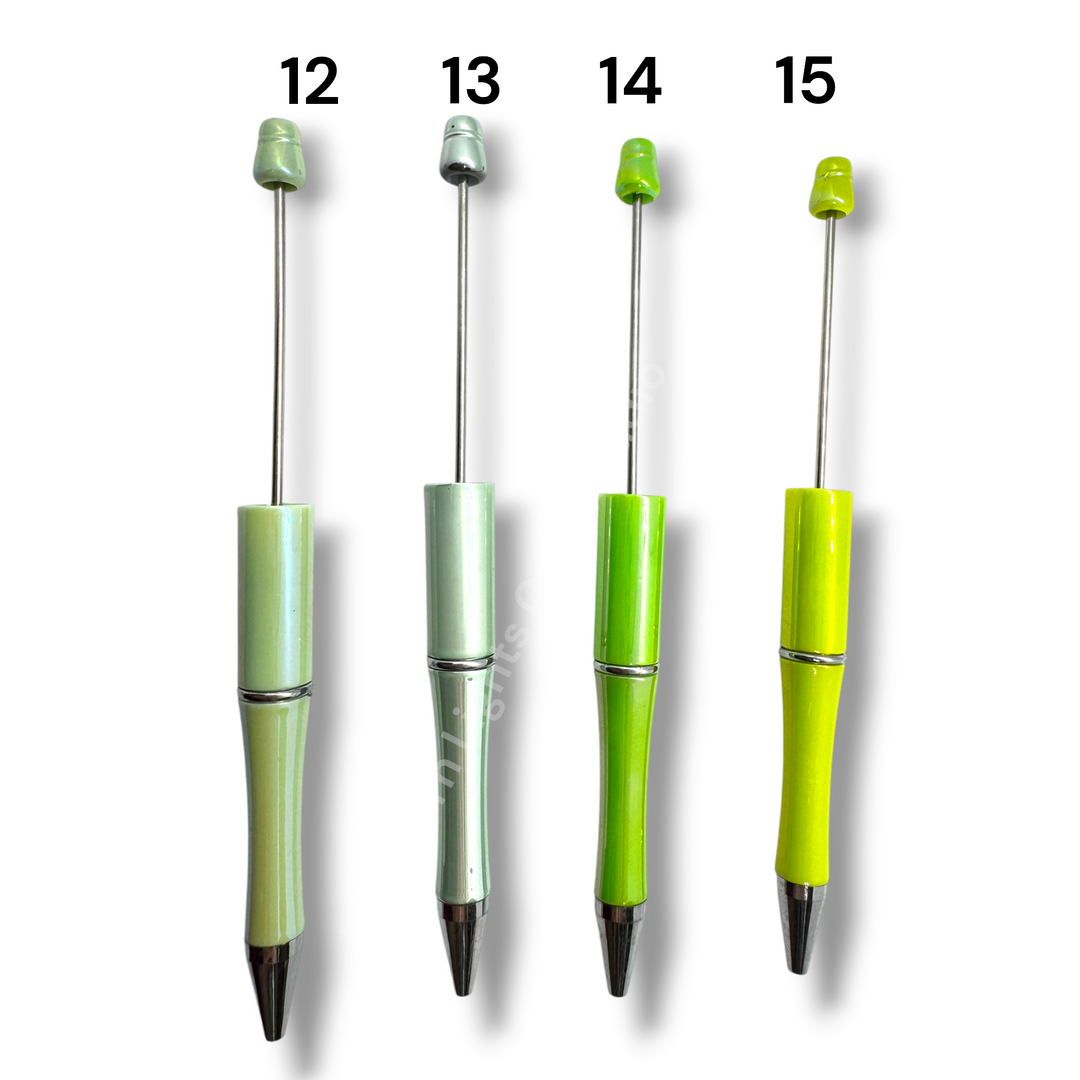 UV Coated Beadable Pens - 5pc.