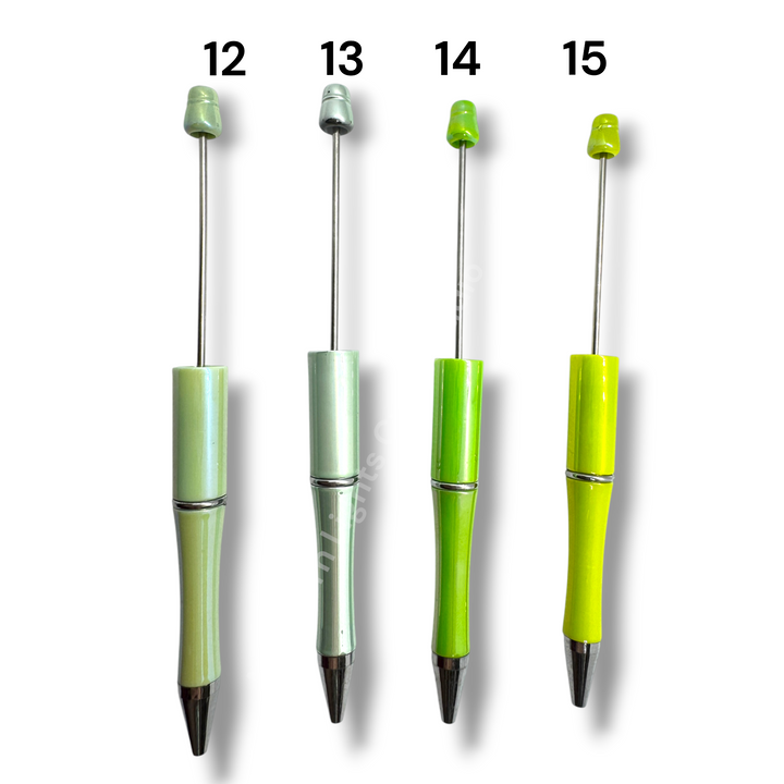 UV Coated Beadable Pens - 5pc.