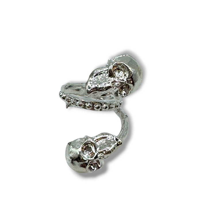 Skull Bead Wrap Spacer -5pc. READ DESCRIPTION!