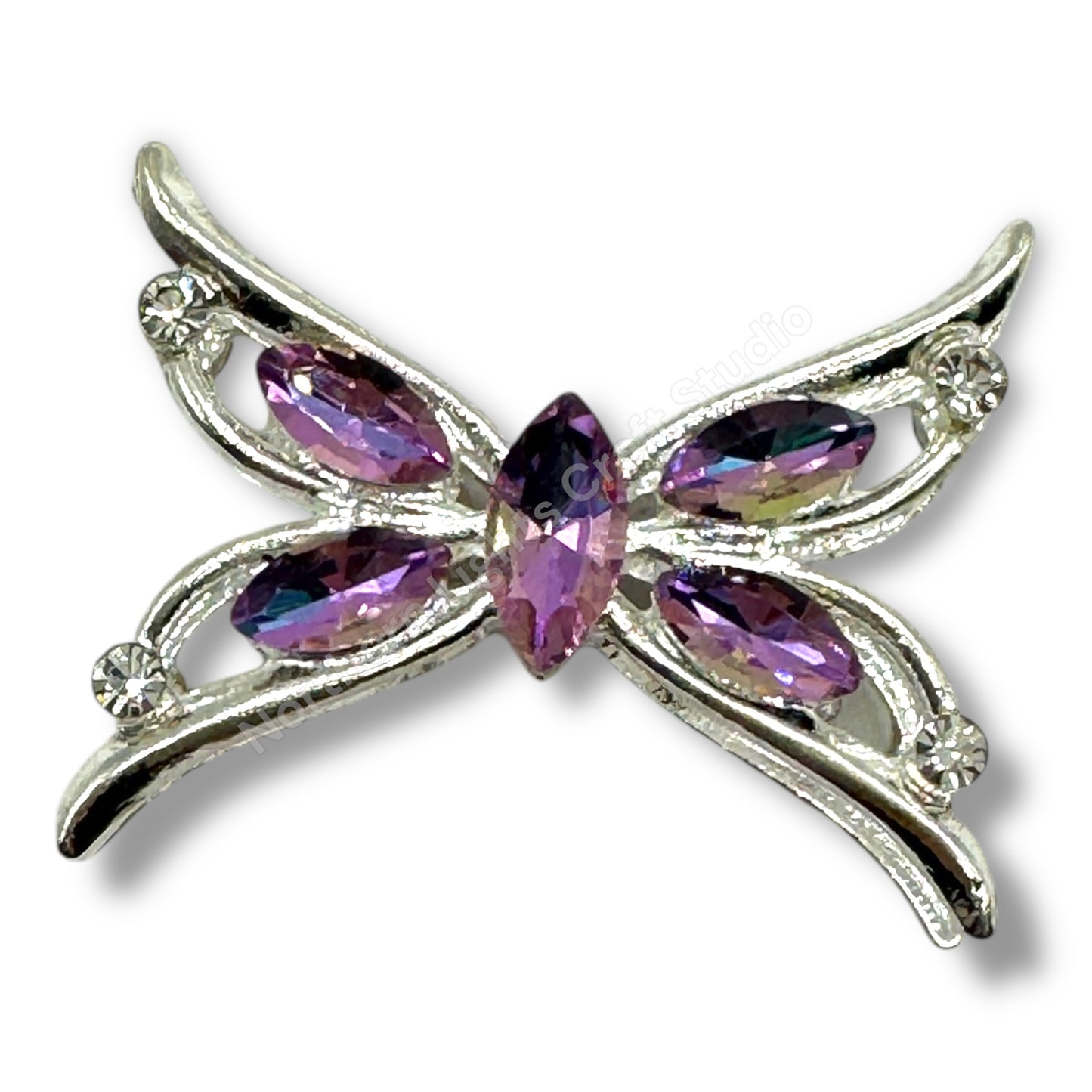 Metal Butterfly Wing Bows