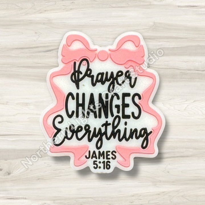 Prayer Changes Everthing Focal Bead