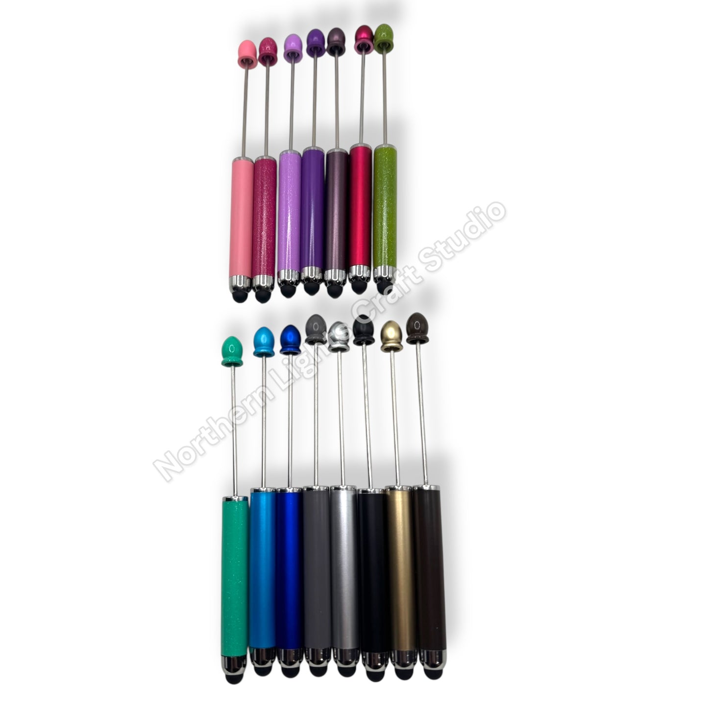 Beadable Stylus Pen - Solid Colors 1pc.