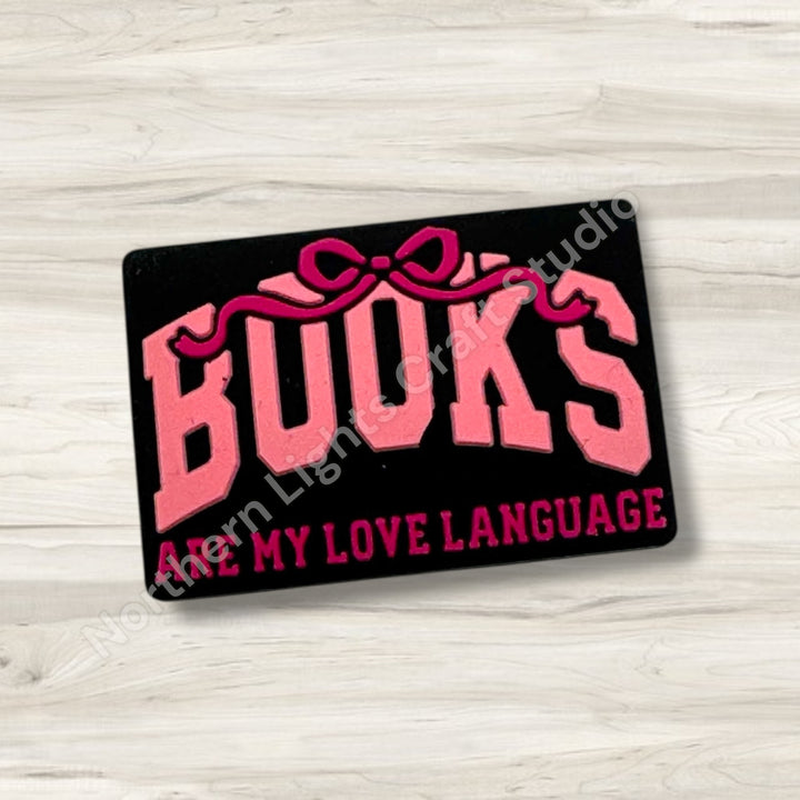Books Are My Love Language Focal Bead