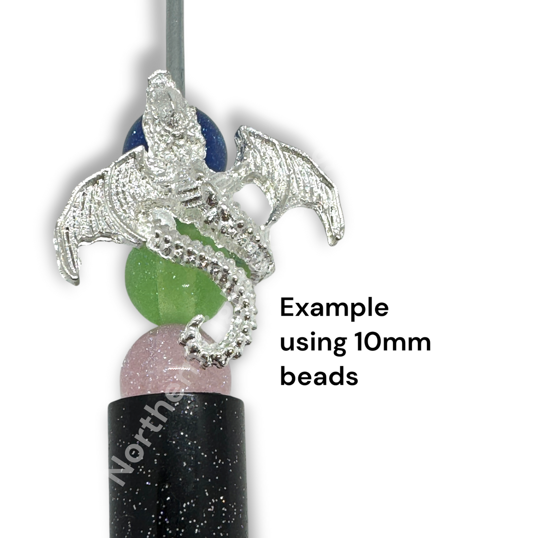 Dragon Spacer Bead -5pc. READ DESCRIPTION!
