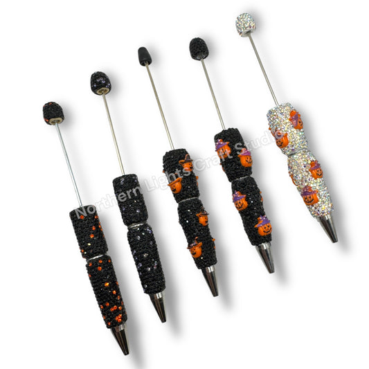 Beadable Halloween Rhinestone Pens - 1pc. choose style