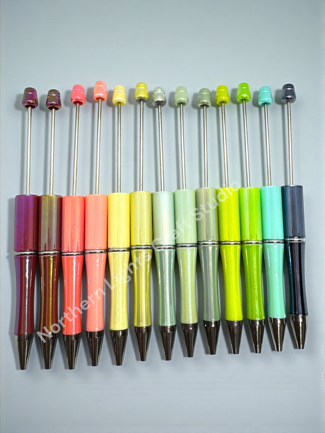 UV Coated Beadable Pens - 5pc.