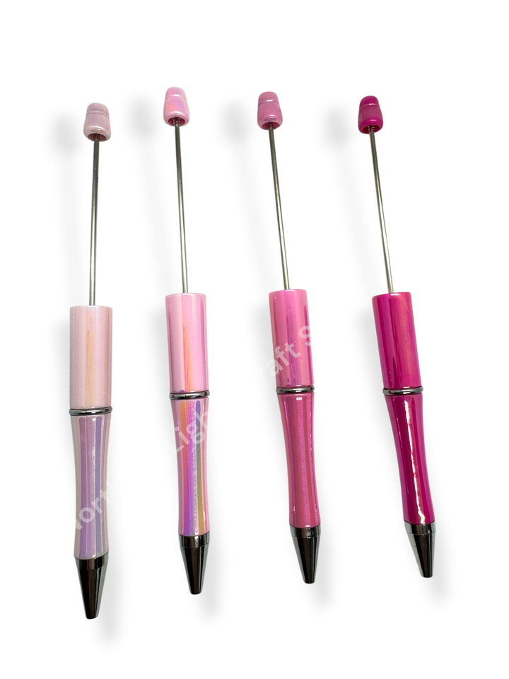 UV Coated Beadable Pens - 5pc.