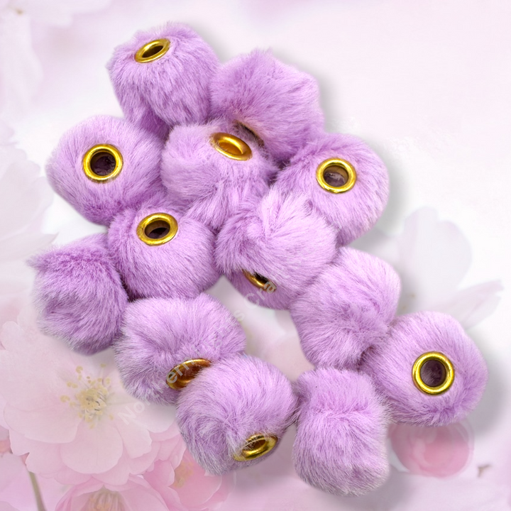 Light Purple Fuzzy 20mm Spacers - 30pc.