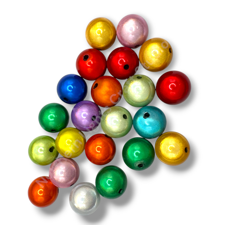Miracle Finish 16mm Acrylic Premium Beads -20pc.
