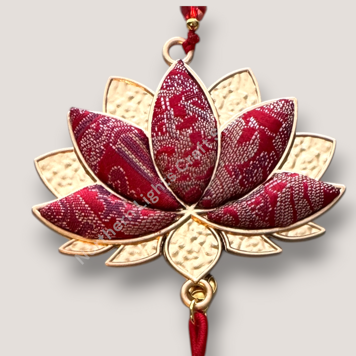 Song Brocade Lotus Car Charm / Decorative Hanging Charm