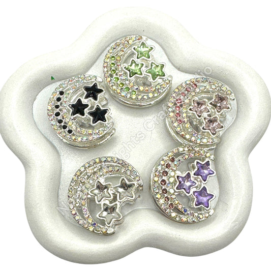 Metal Ally Moon & Stars Bead