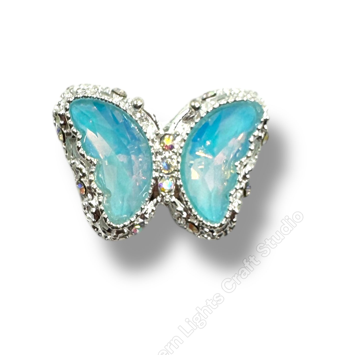 Metal Butterfly Beads 20mmx28mm