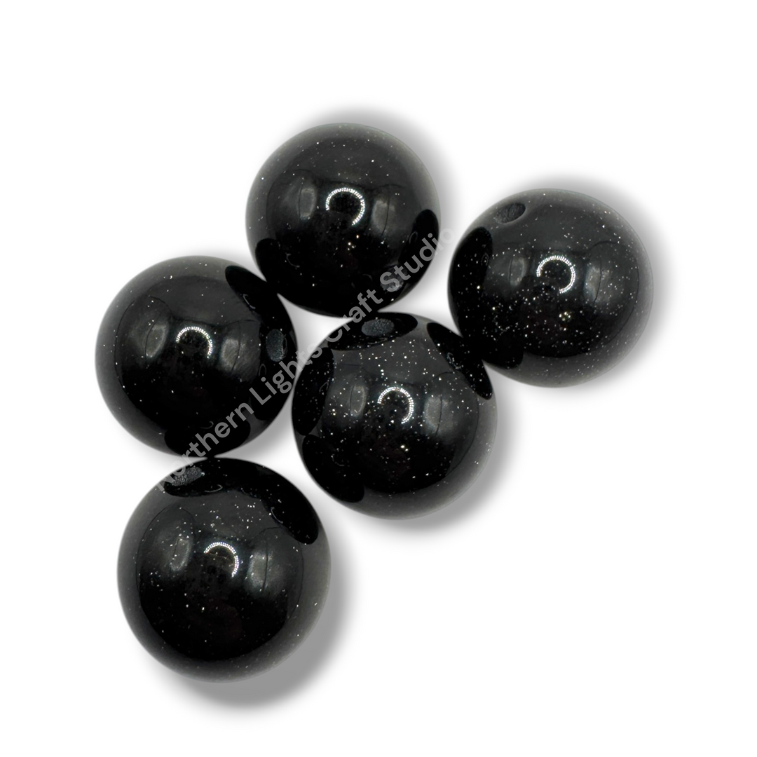 Halloween Color 20mm Resin Bead Mix - 20pc.