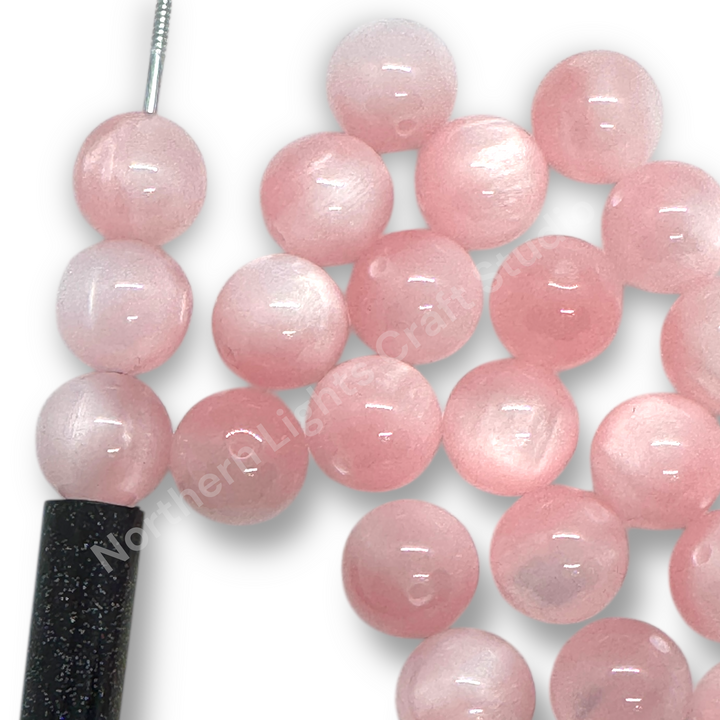 Cat Eye 16mm Acrylic Bead - 9 Colors Available - 20pc.
