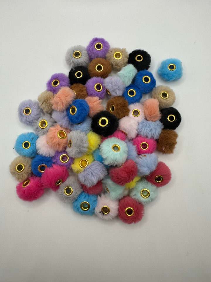 Fuzzy Spacer Mix of 30 pc. - 20mm