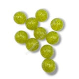Glitter Dust 16mm High Quality Resin Beads - 20 Pcs.