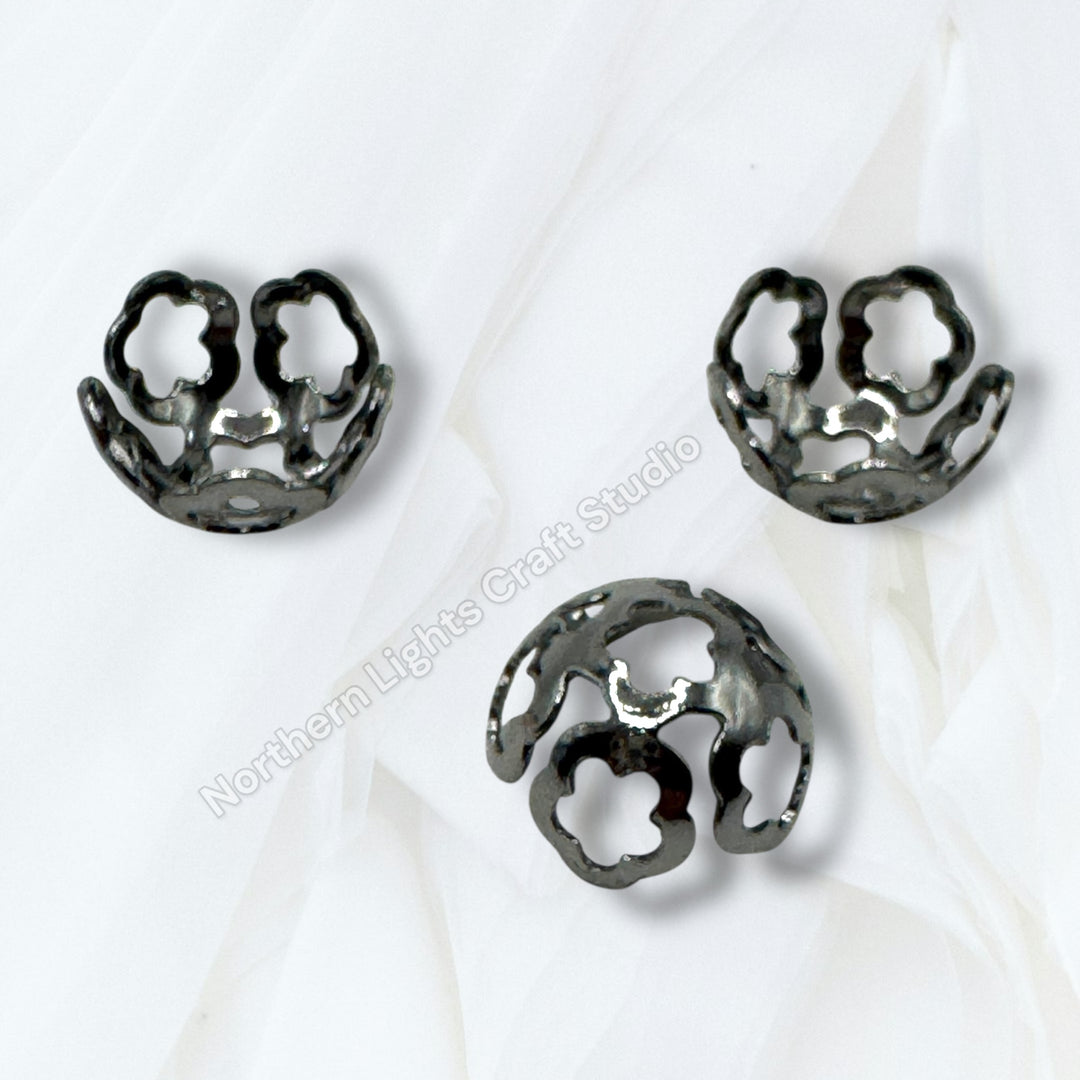 Flower Bead Cap / Bead Cage - Fits 16mm Beads - 20pc