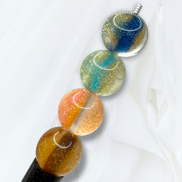 Glitter Galaxy Color Pop 16mm Bead Mix -20 pc.