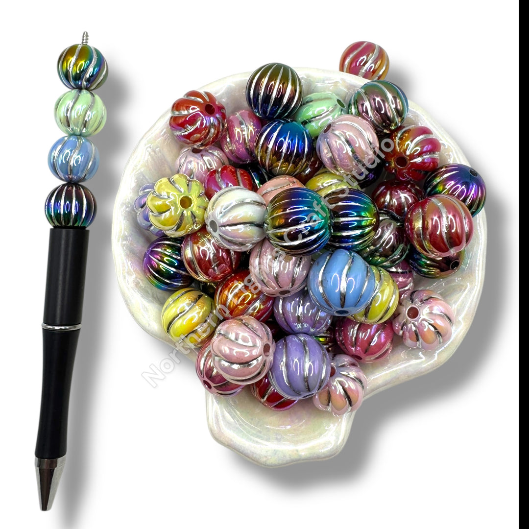 Pumpkin  Bead Mix - 20 pcs.