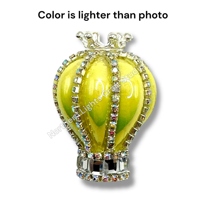 Rhinestone Bling Acrylic Balloon Beads