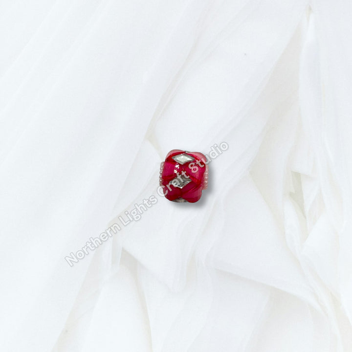 Fancy Silver Diamond Accent Heart Bead Mix - 10pc. Mix