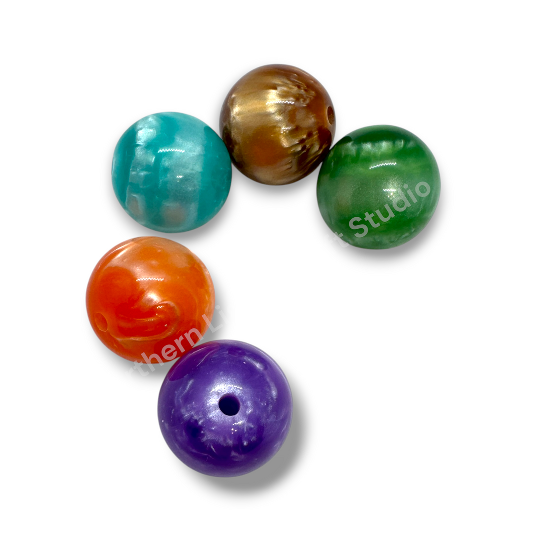Luxury "Velvety" Look Cat Eye 20mm - Mix or Single - 10pc.