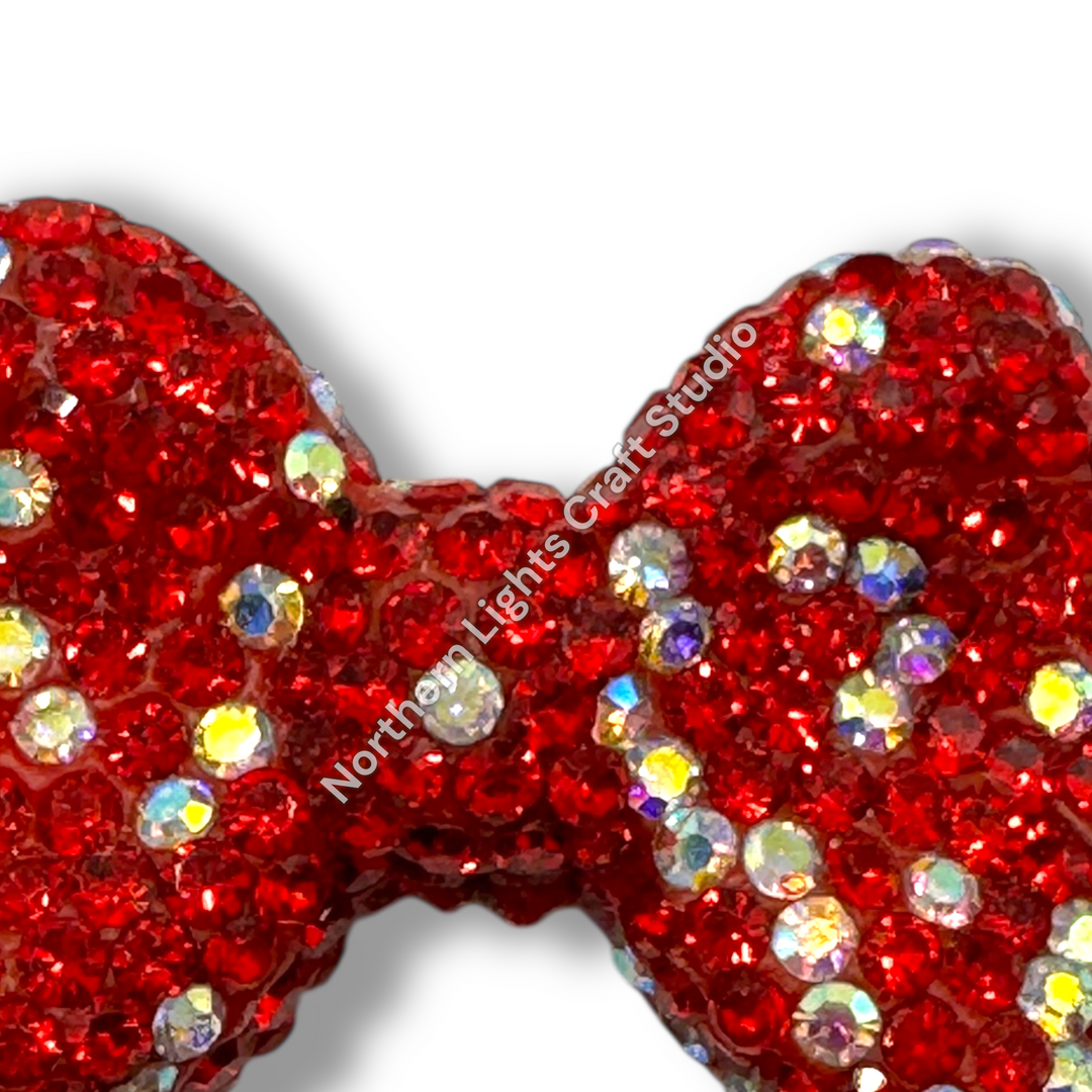 Rhinestone Bows - Large Size