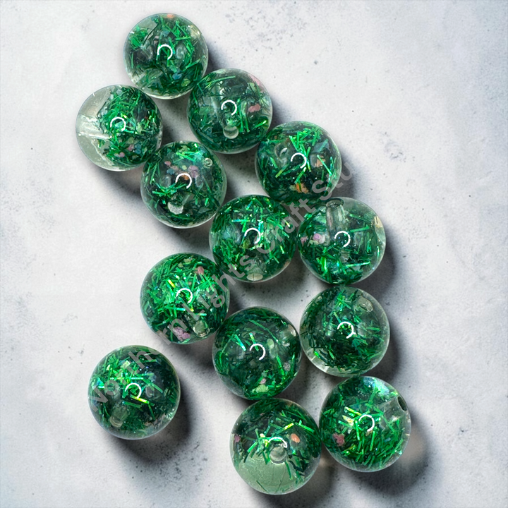 Gemfire 16mm Luxury Resin Beads- 20 pc. Mix or Single Color