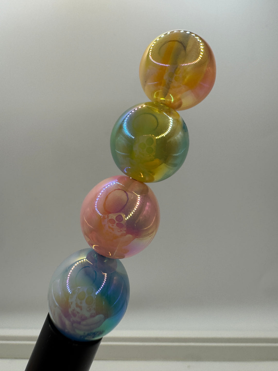 16mm UV Color Marble Beads - 20pcs.