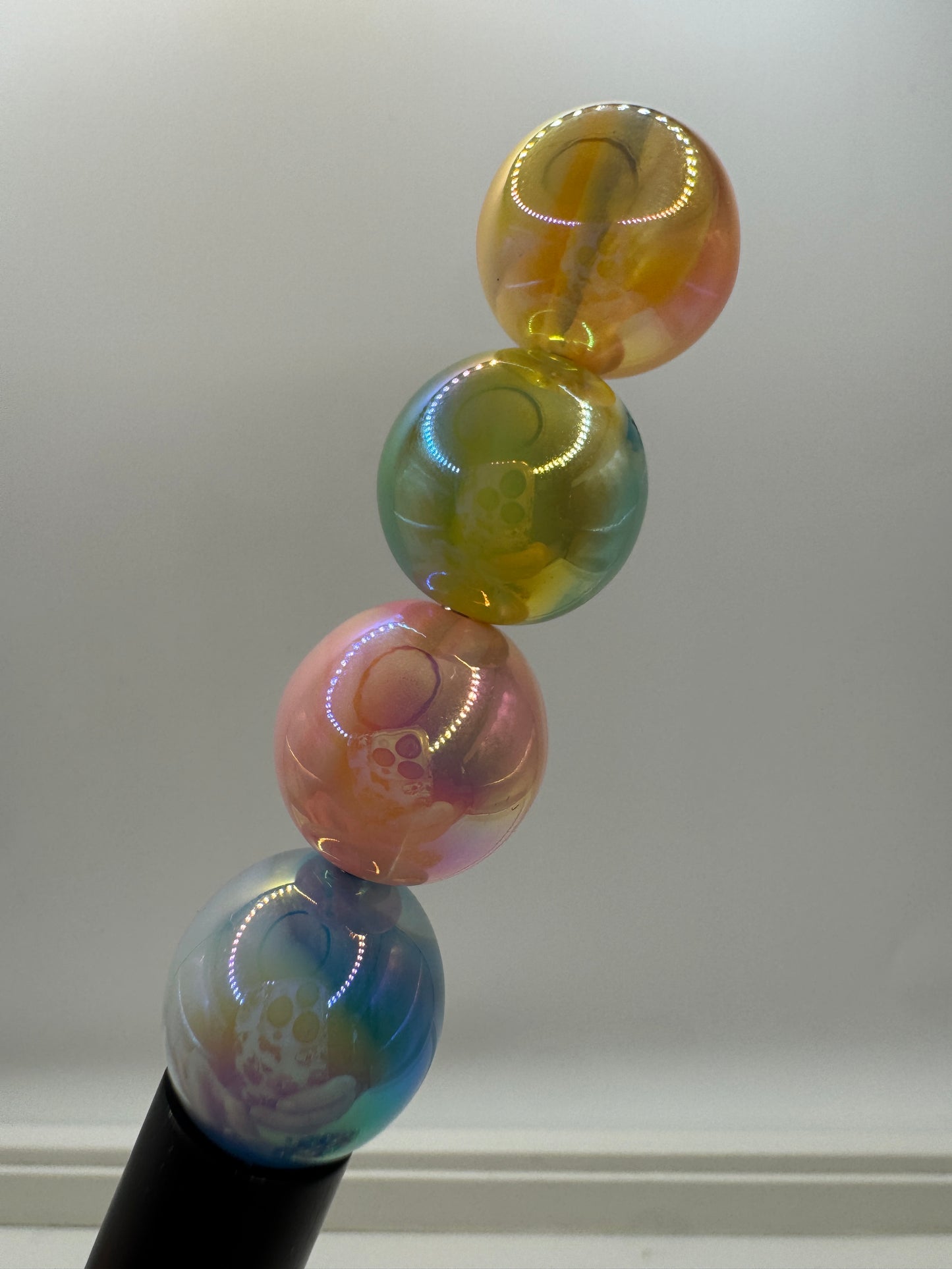 16mm UV Color Marble Beads - 20pcs.