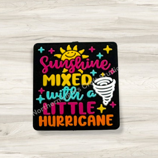 Sunshine Mixed With a Little Hurricane Focal Bead